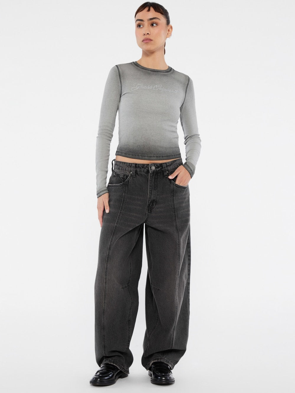 GUESS Originals Tapered Baggy Jeans - Guess
