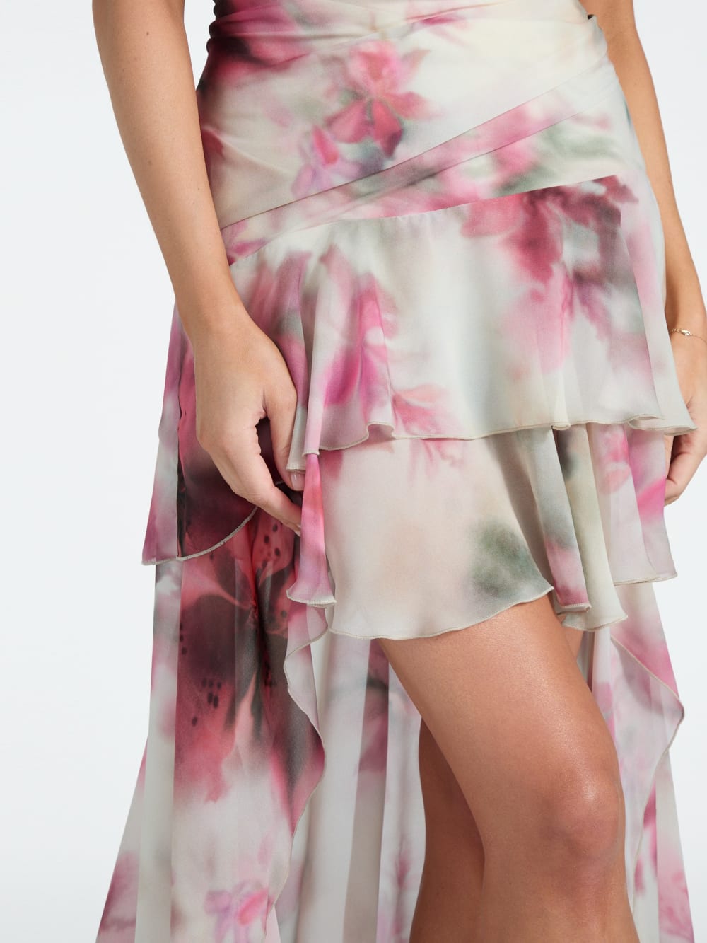 Eco Kendall Printed High-Low Dress - Guess