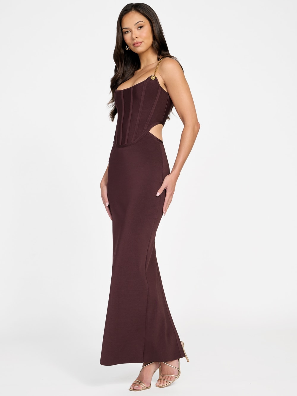 Aisha Corset Maxi Dress - Guess