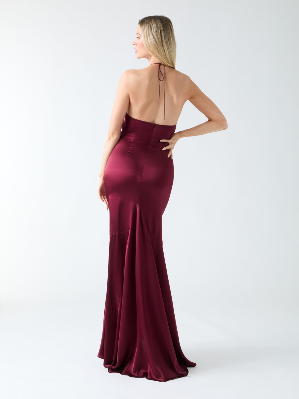 Ishani Silk Gown - Guess
