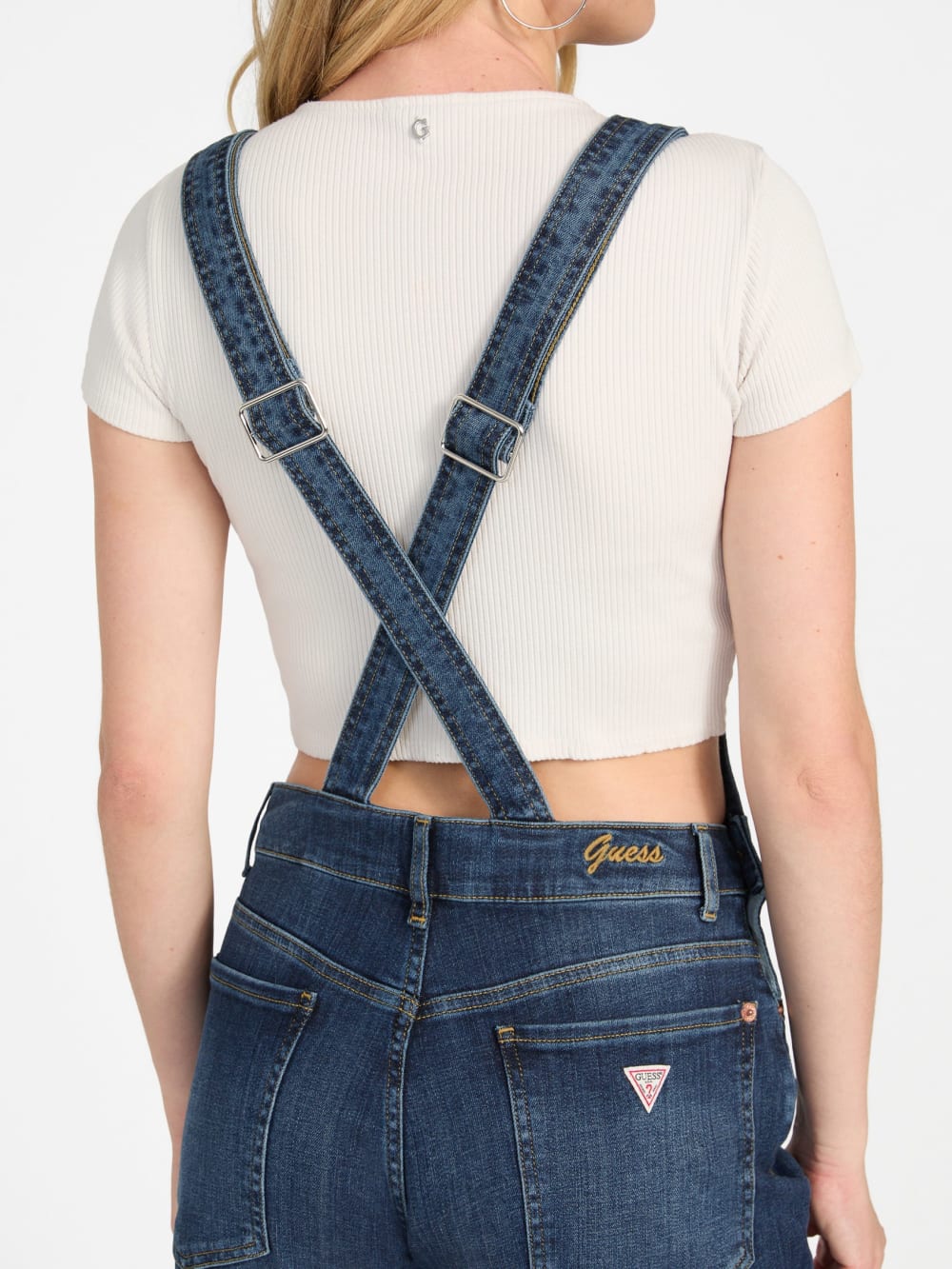 Leisure Denim Overall Jumpsuit - Guess