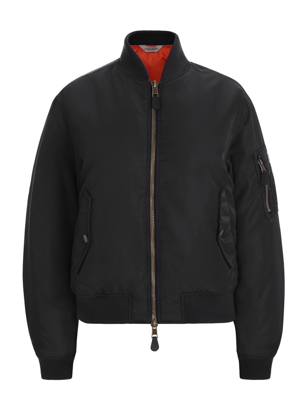 Nylon Bomber Jacket - Guess