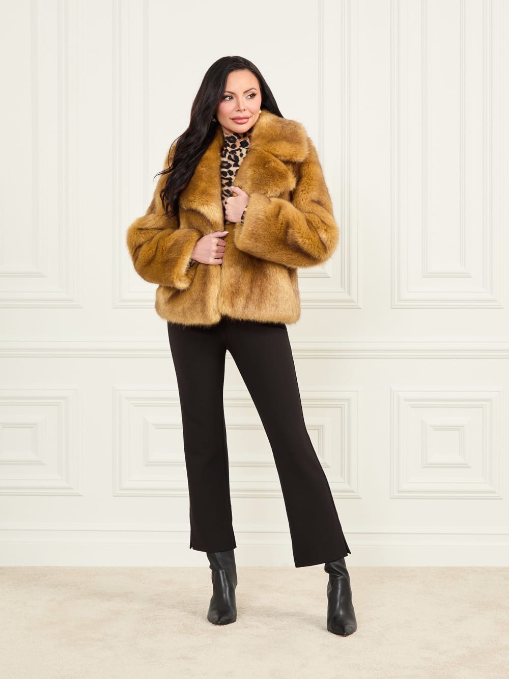 New Gwenda Faux-Fur Jacket - Guess