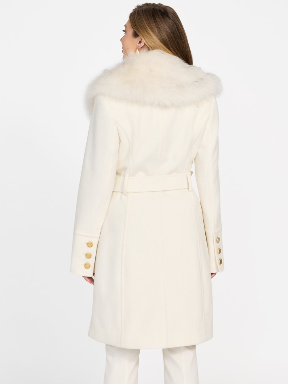 New Wool-Blend Alice Coat - Guess
