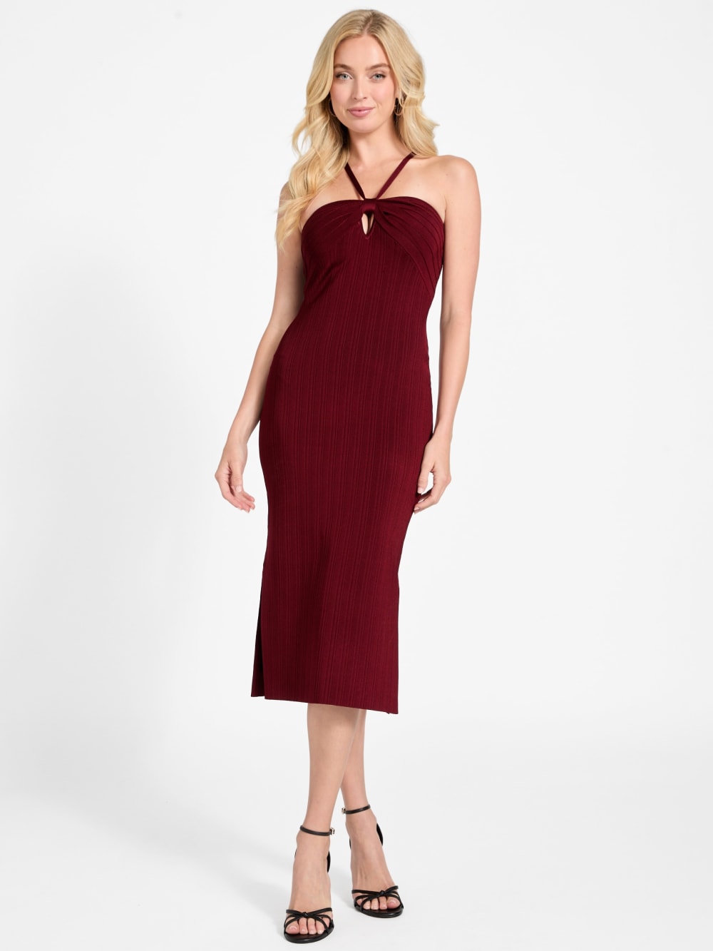 Sofie Keyhole Sweater Dress - Guess