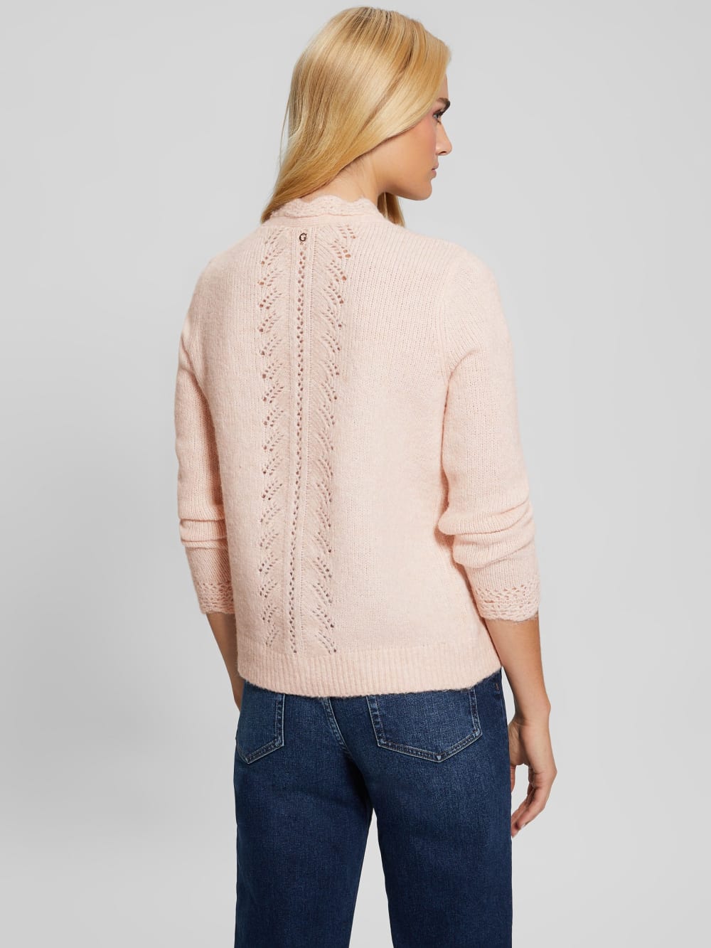 Eco Macie Crochet Cardigan - Guess
