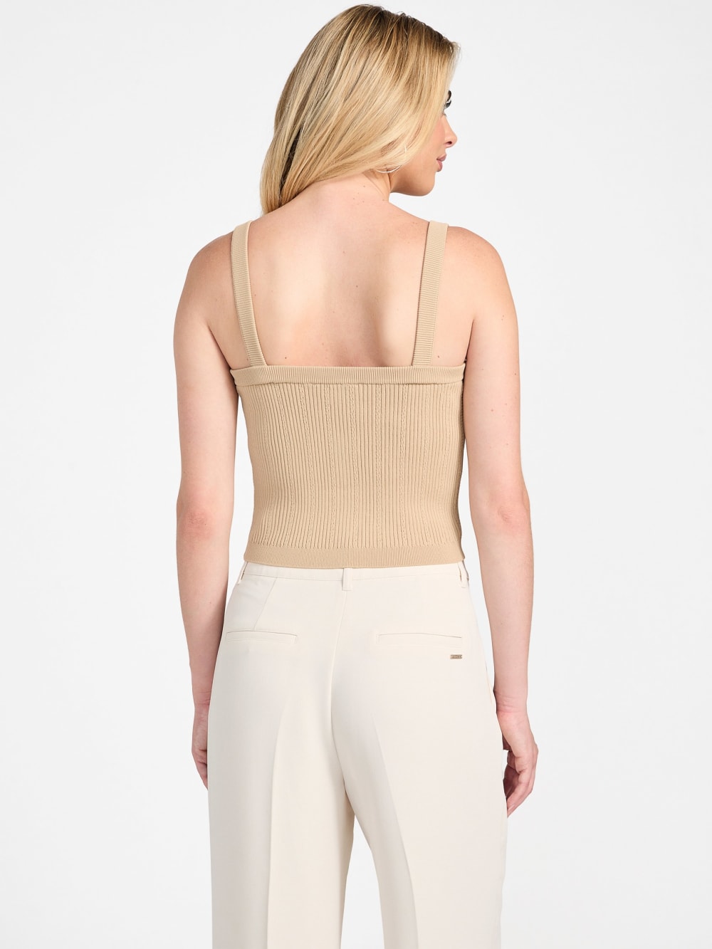 Emmie Sweater Crop Tank - Guess