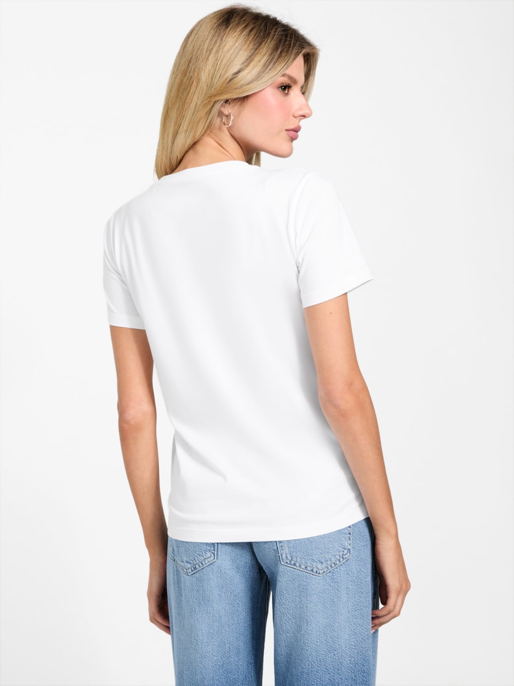 Eco Krystal Triangle Tee - Guess