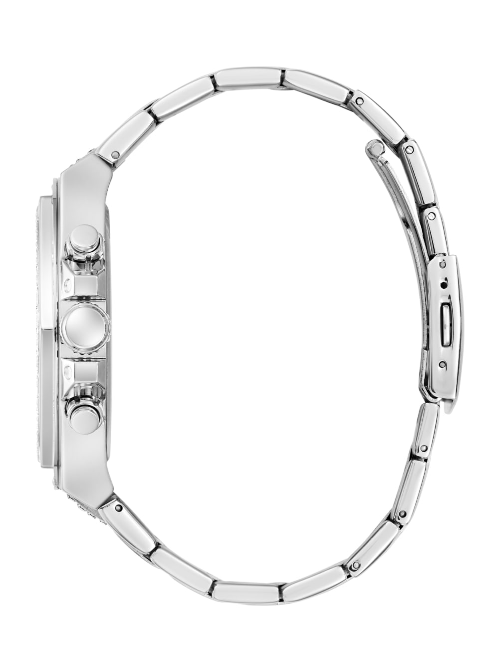 Silver-Tone Multifunction Watch - Guess
