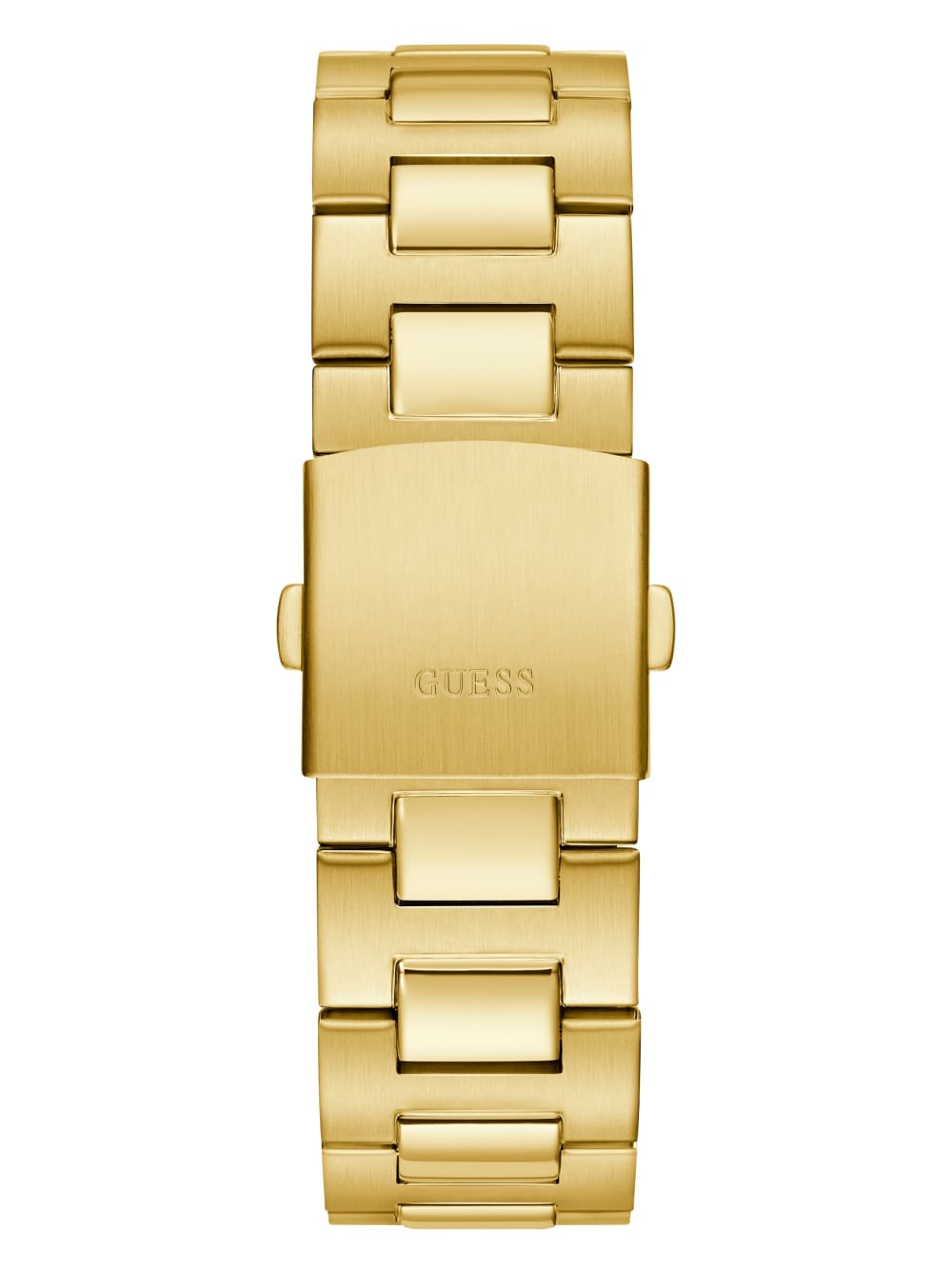 Gold-Tone and Black Multifunction Watch - Guess