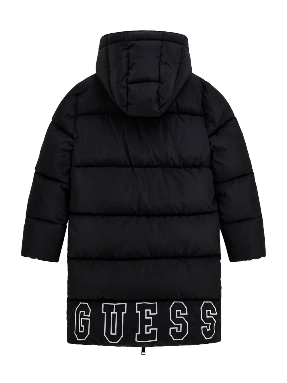 Signature Hooded Puffer Coat (7-16) - Guess
