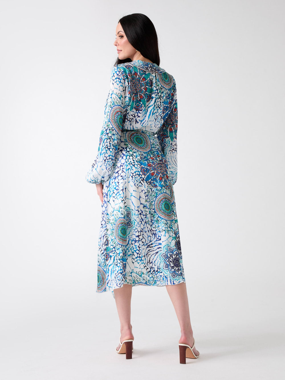 Mina Printed Wrap Dress - Guess