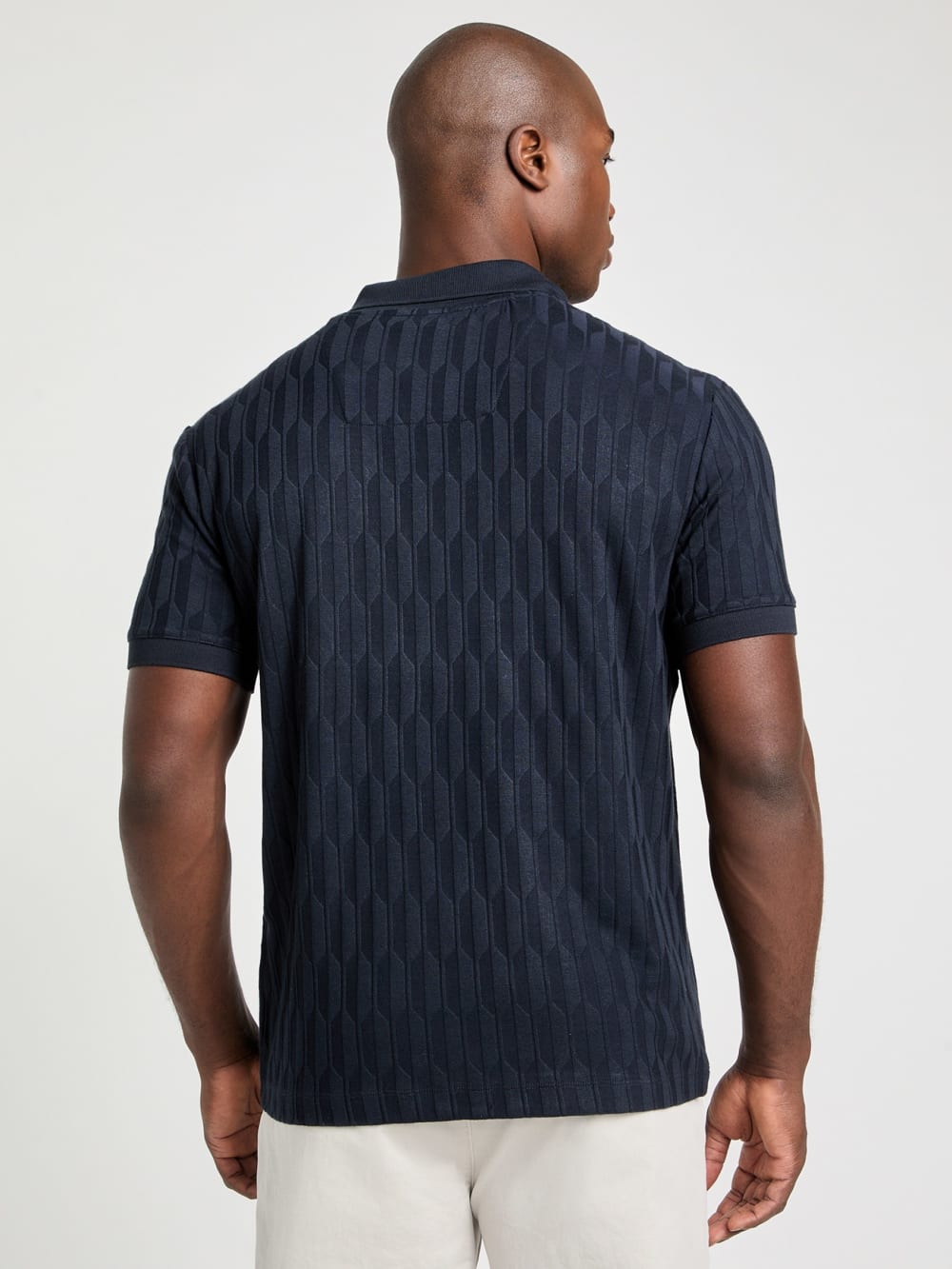 Jacquard Knit Polo - Guess