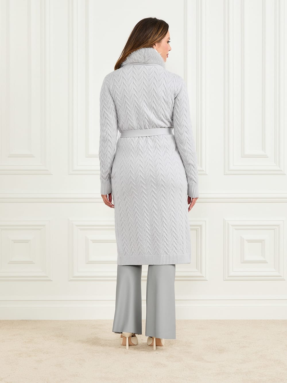 Paula Wrap Cardigan Coat - Guess