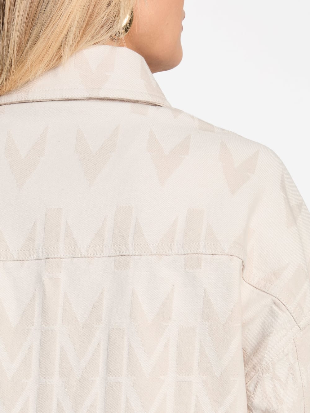 Sarah Monogram Denim Jacket - Guess