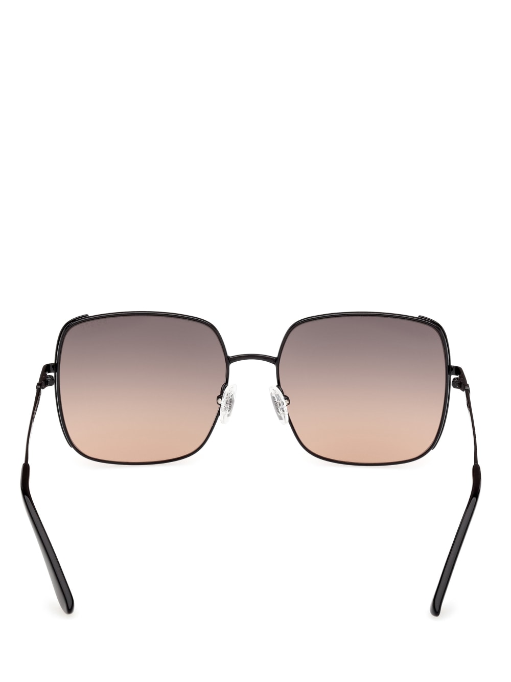 Oversized Square Metal Sunglasses - Guess