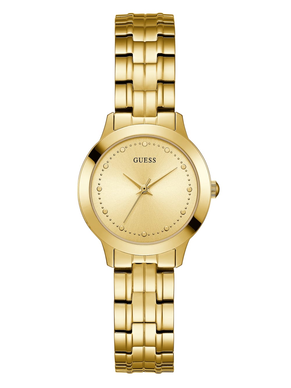 Gold-Tone Slim Classic Watch - Guess