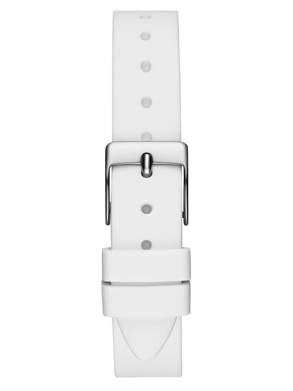 Rose Gold-Tone and White Analog Watch - Guess