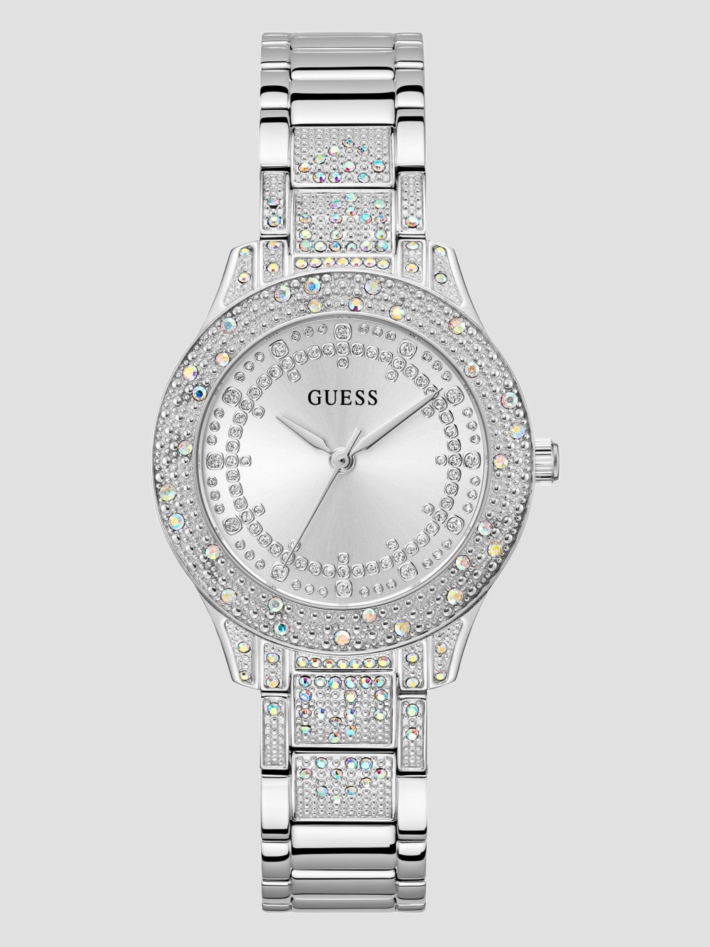 Silver-Tone Analog Watch - Guess