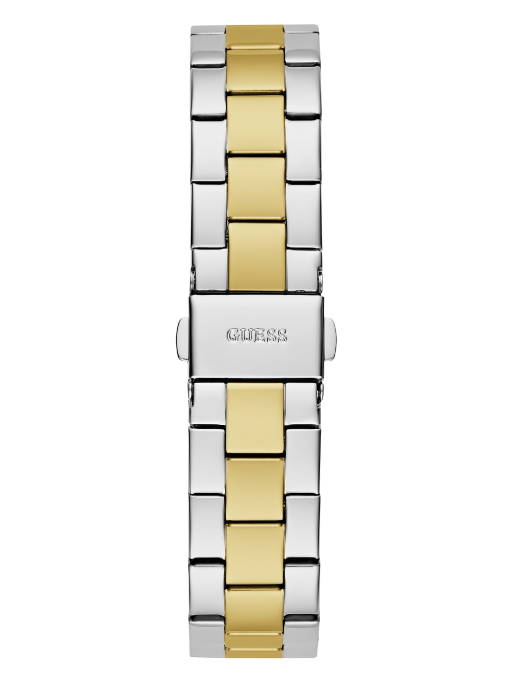 Gold and Silver-Tone Analog Watch - Guess