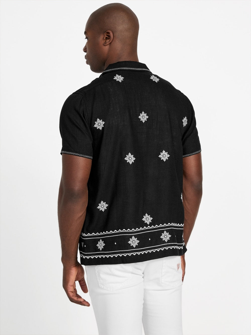 Eco Mosley Embroidered Shirt - Guess