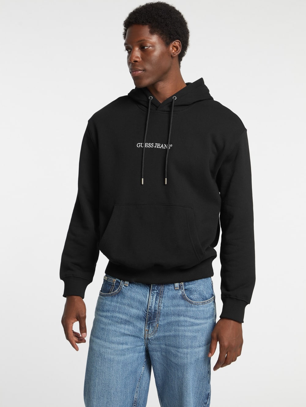 Hooded Logo Sweater - Guess