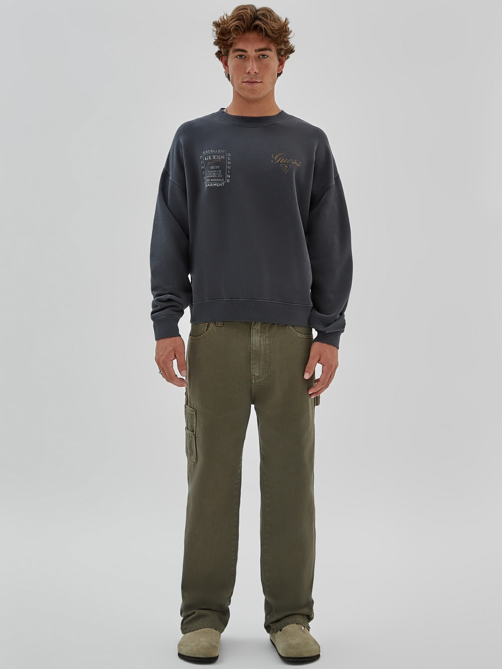 GUESS Originals Varsity Crewneck - Guess