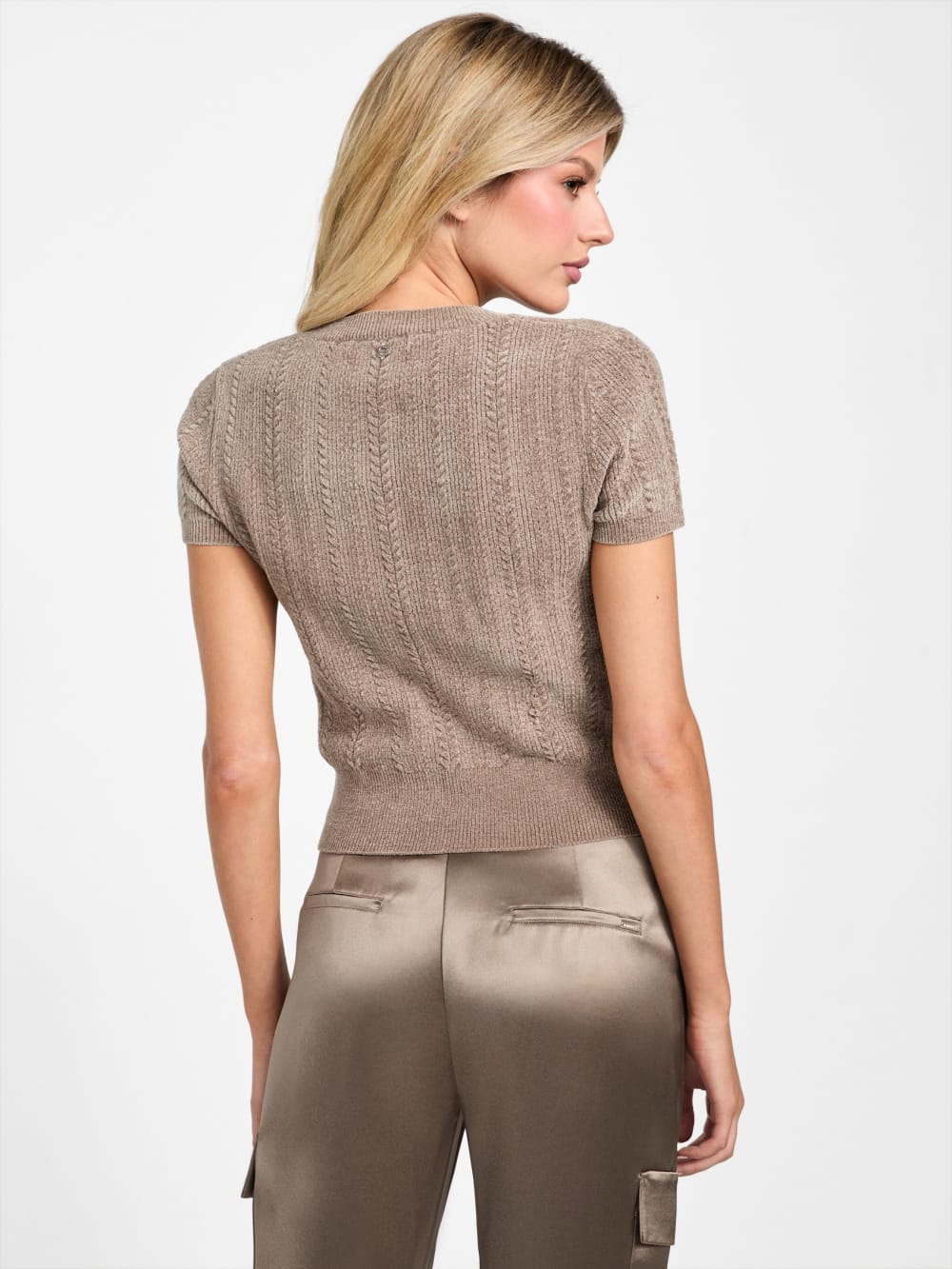 Eco Marcie Chenille Sweater Top - Guess