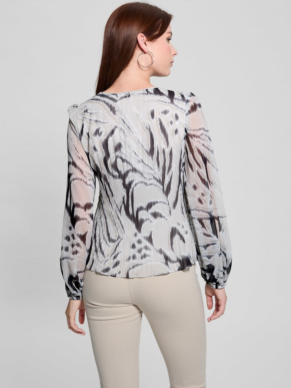 Eco Yvette Pleated Top - Guess