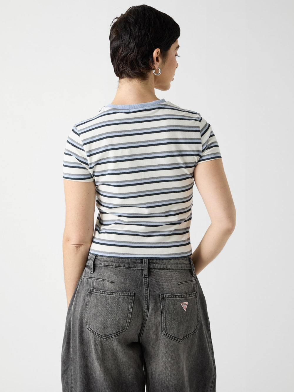 GUESS Originals Eco Striped Baby Tee - Guess
