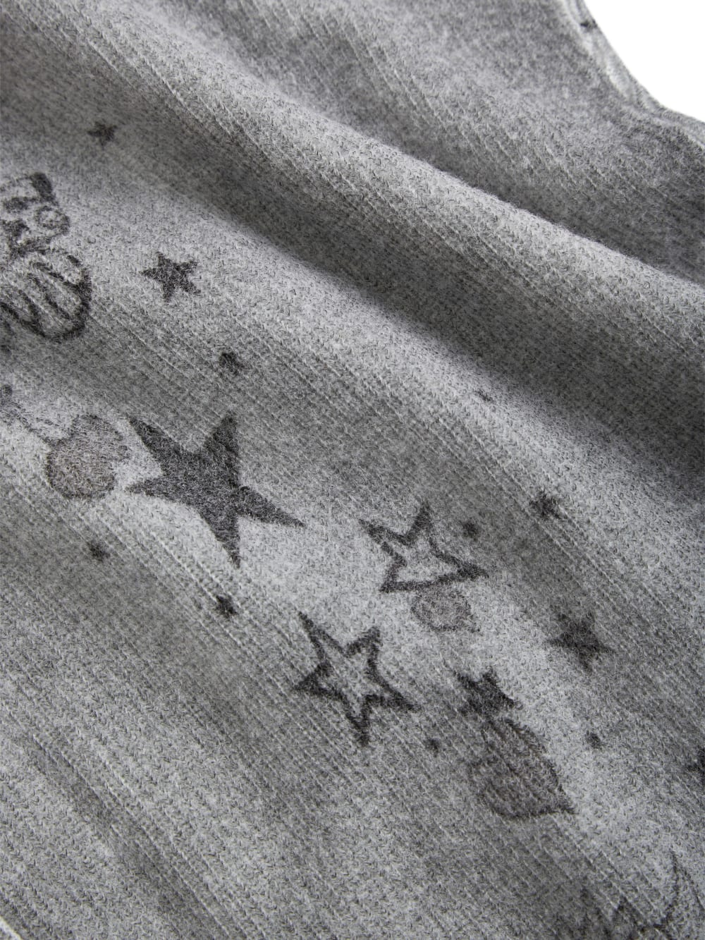 printed stitched sweater - Guess