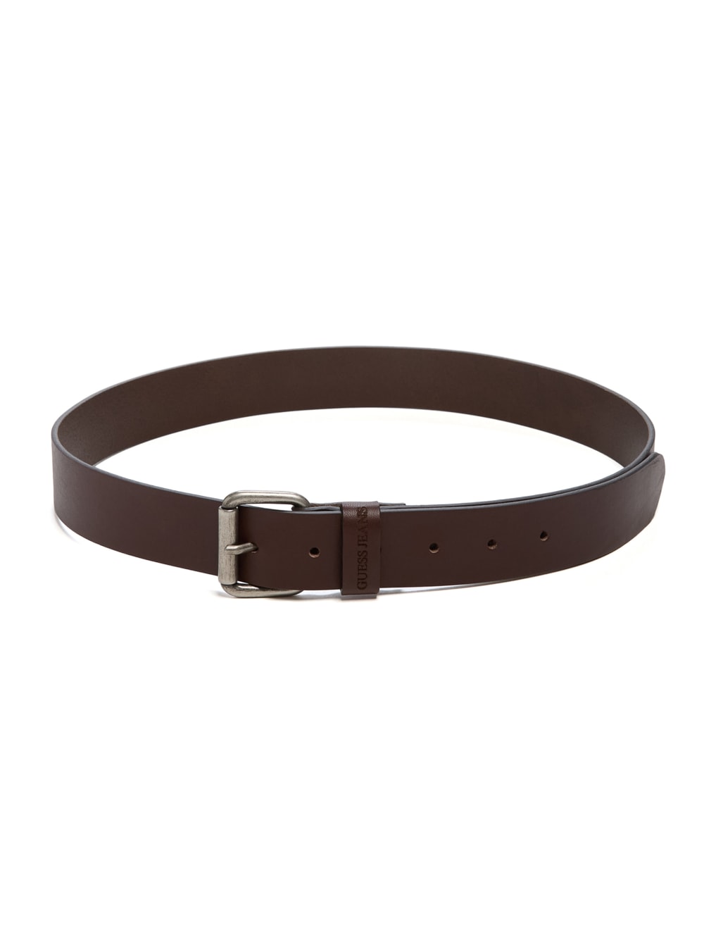 Hammered Leather Belt - Guess