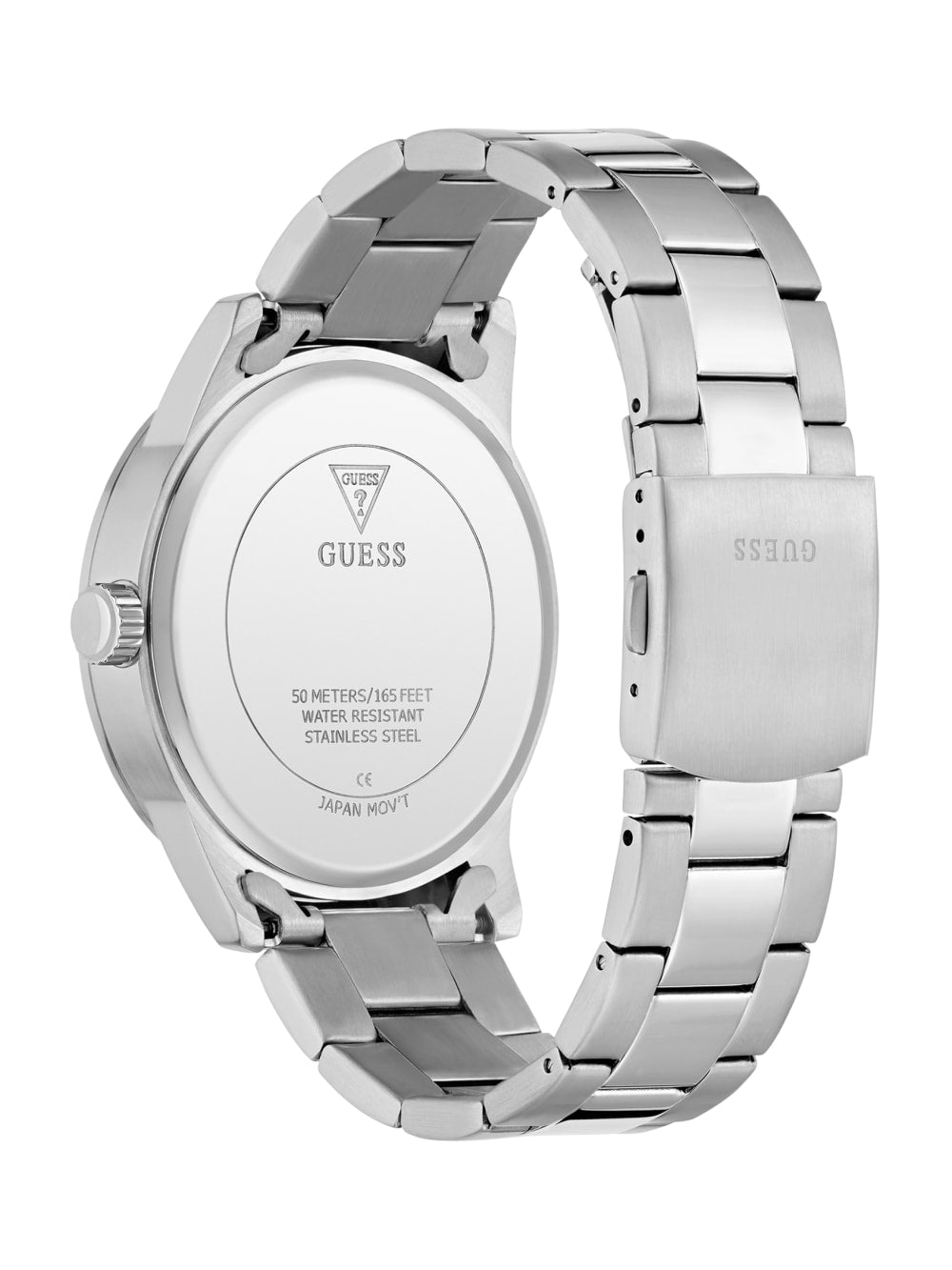 Silver-Tone Multifunction Watch - Guess