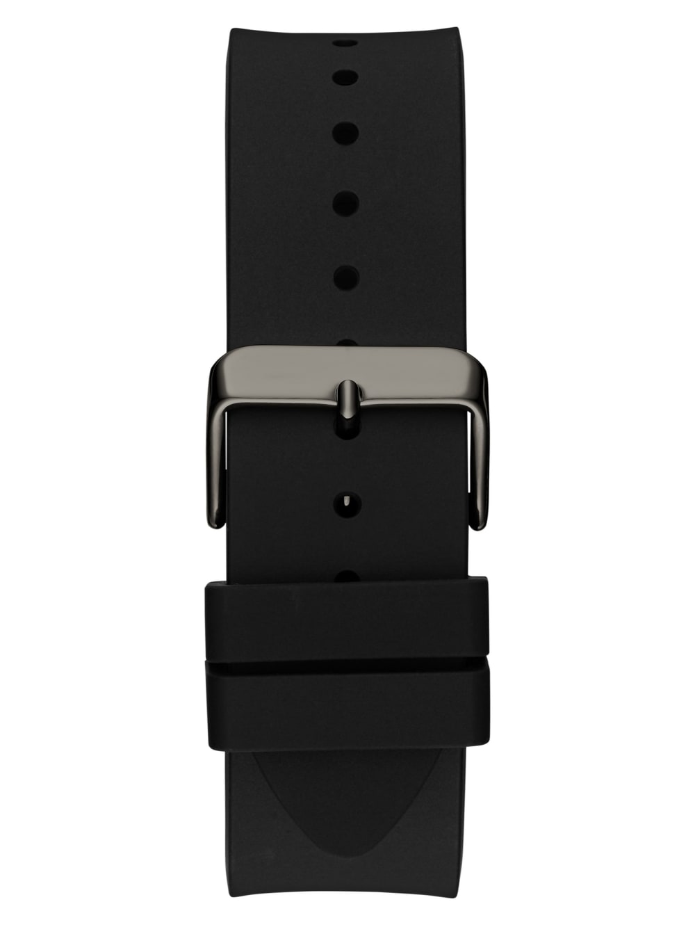 Gunmetal-Tone and Blue Analog Watch - Guess