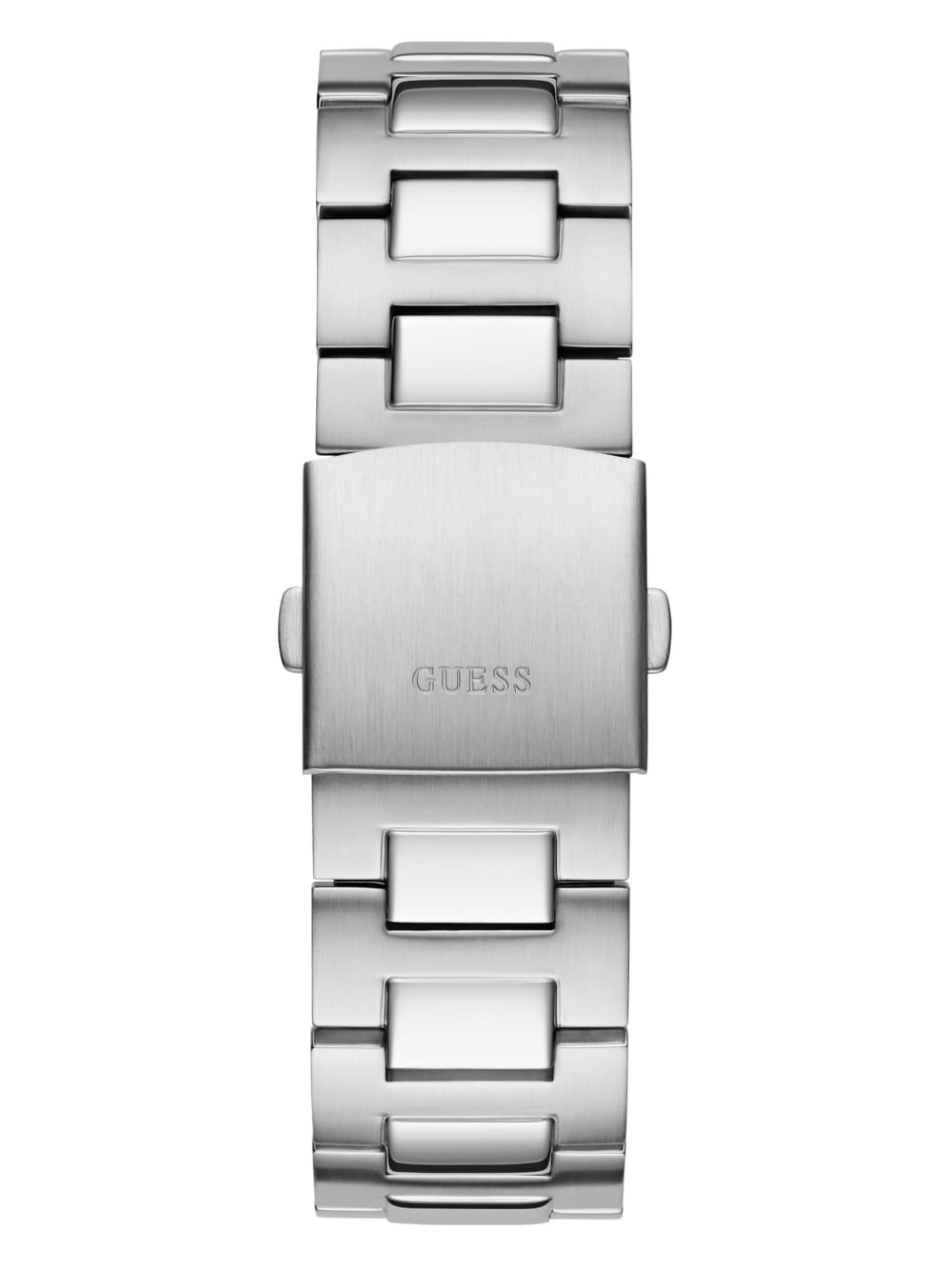 Silver-Tone and Black Multifunction Watch - Guess