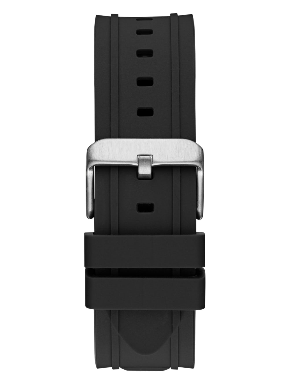 Silver-Tone and Green Multifunction Watch - Guess