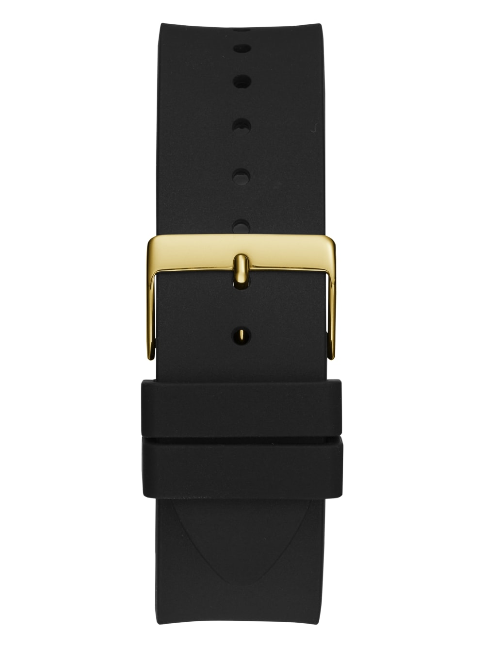 Black Silicon Analog Watch - Guess