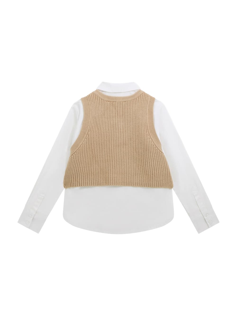 Poplin shirt with vest - Guess