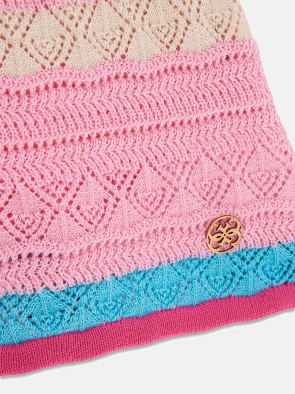 Crocheted mini dress - Guess