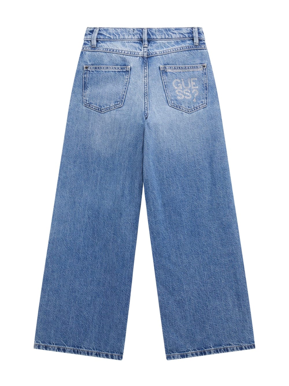 Relaxed Wide-Leg Jeans (7-16) - Guess