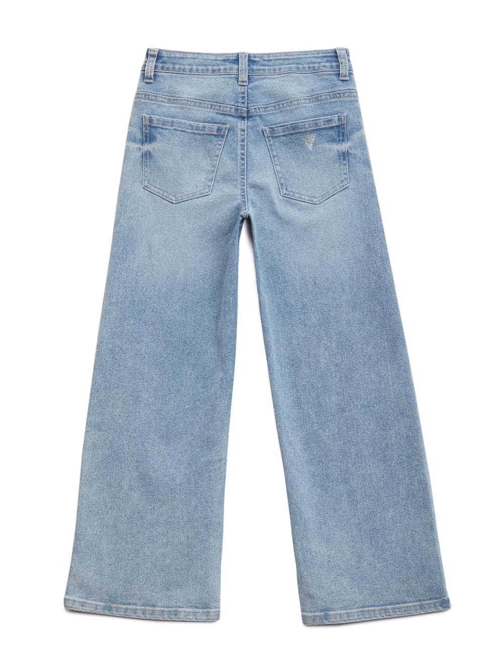 Pamela Rhinestone Wide-Leg Jeans (7-16) - Guess