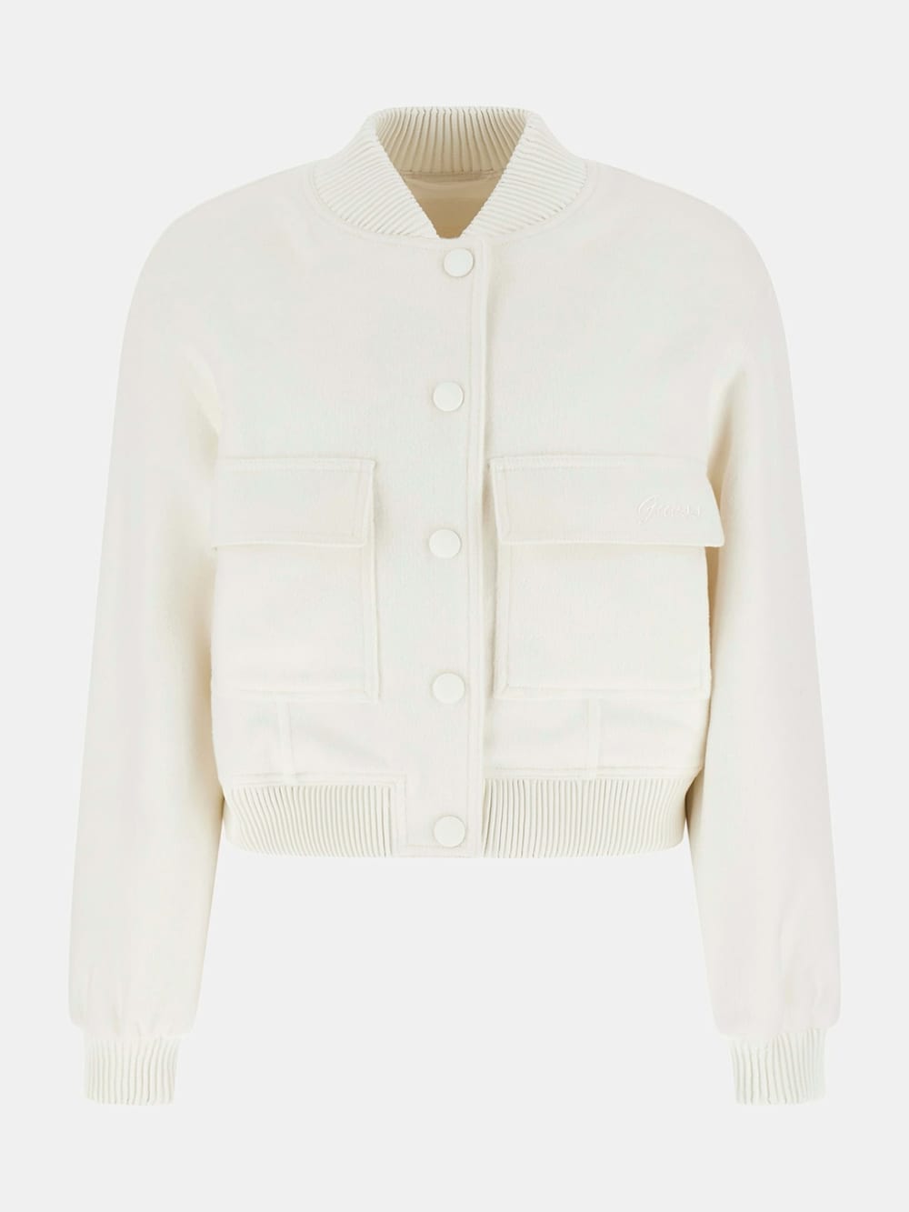 Eco Lorenza Wool-Blend Jacket - Guess