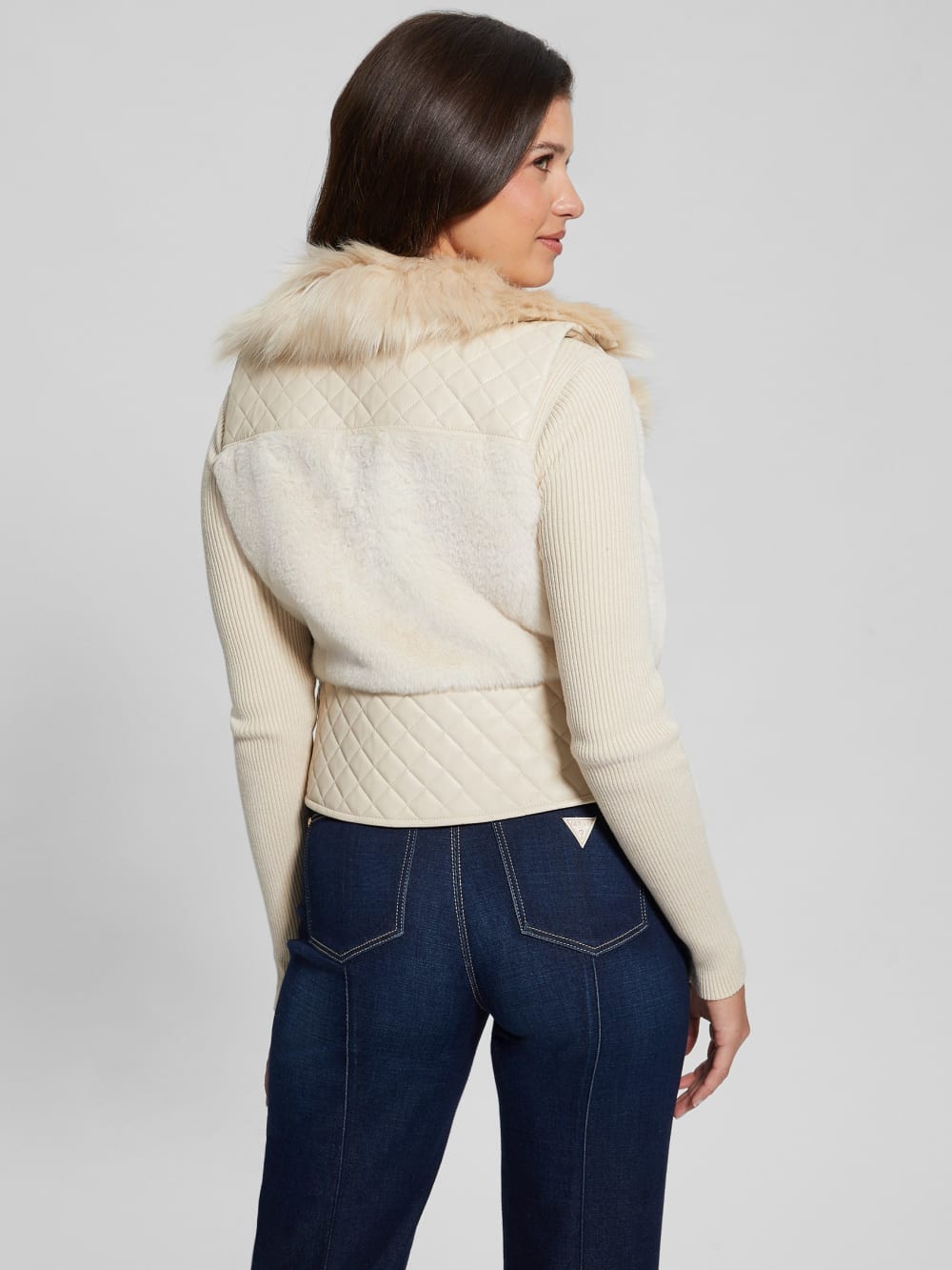Emma Faux-Fur Vest - Guess
