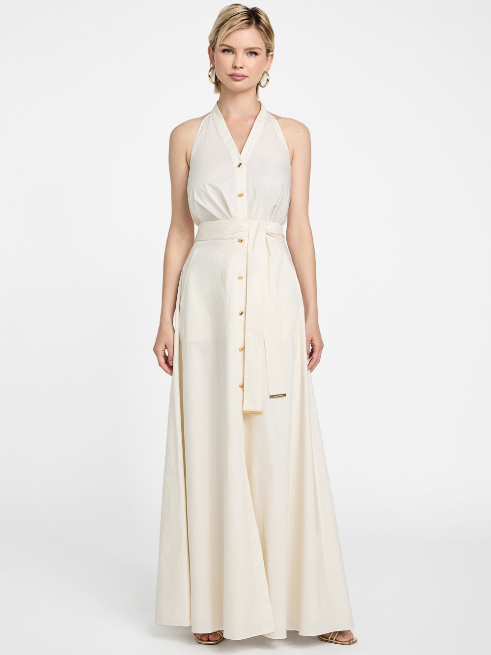 Pat Belted Maxi Skirt - Guess