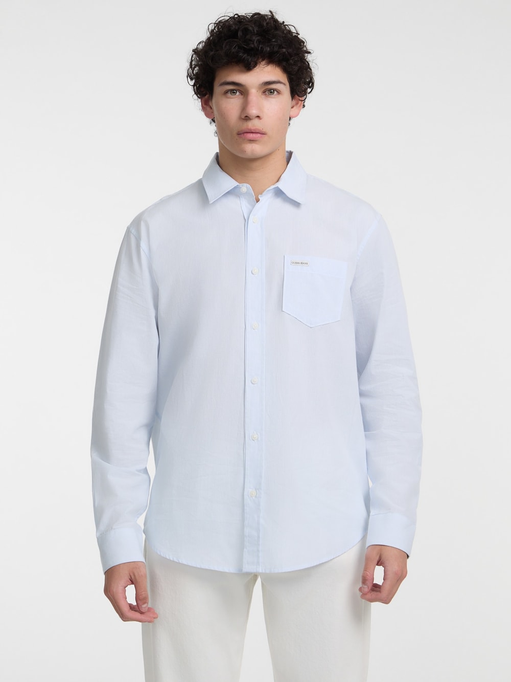 Striped Pocket Shirt - Guess
