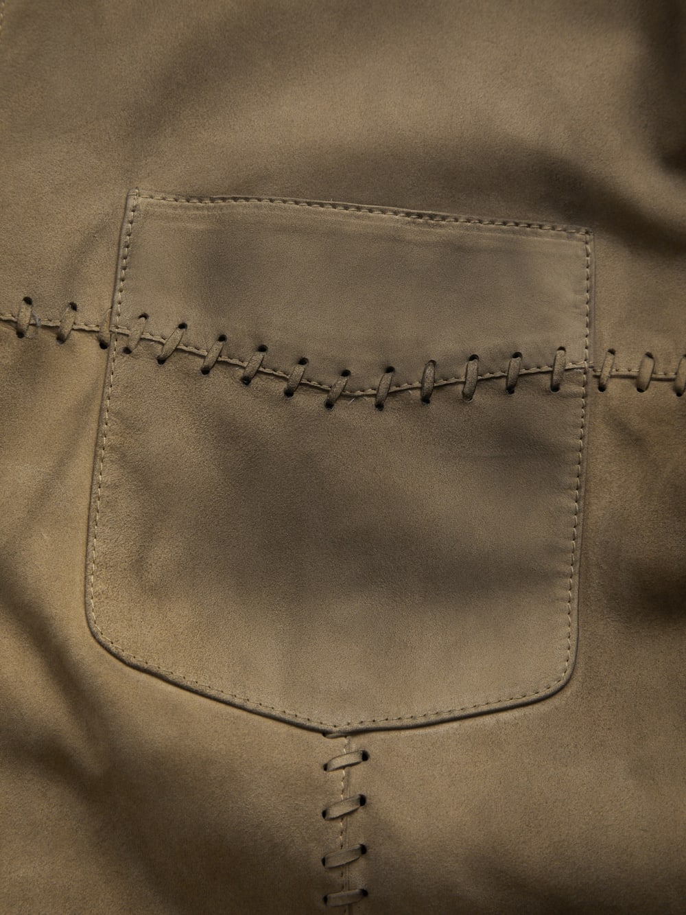 washed suede shirt - Guess