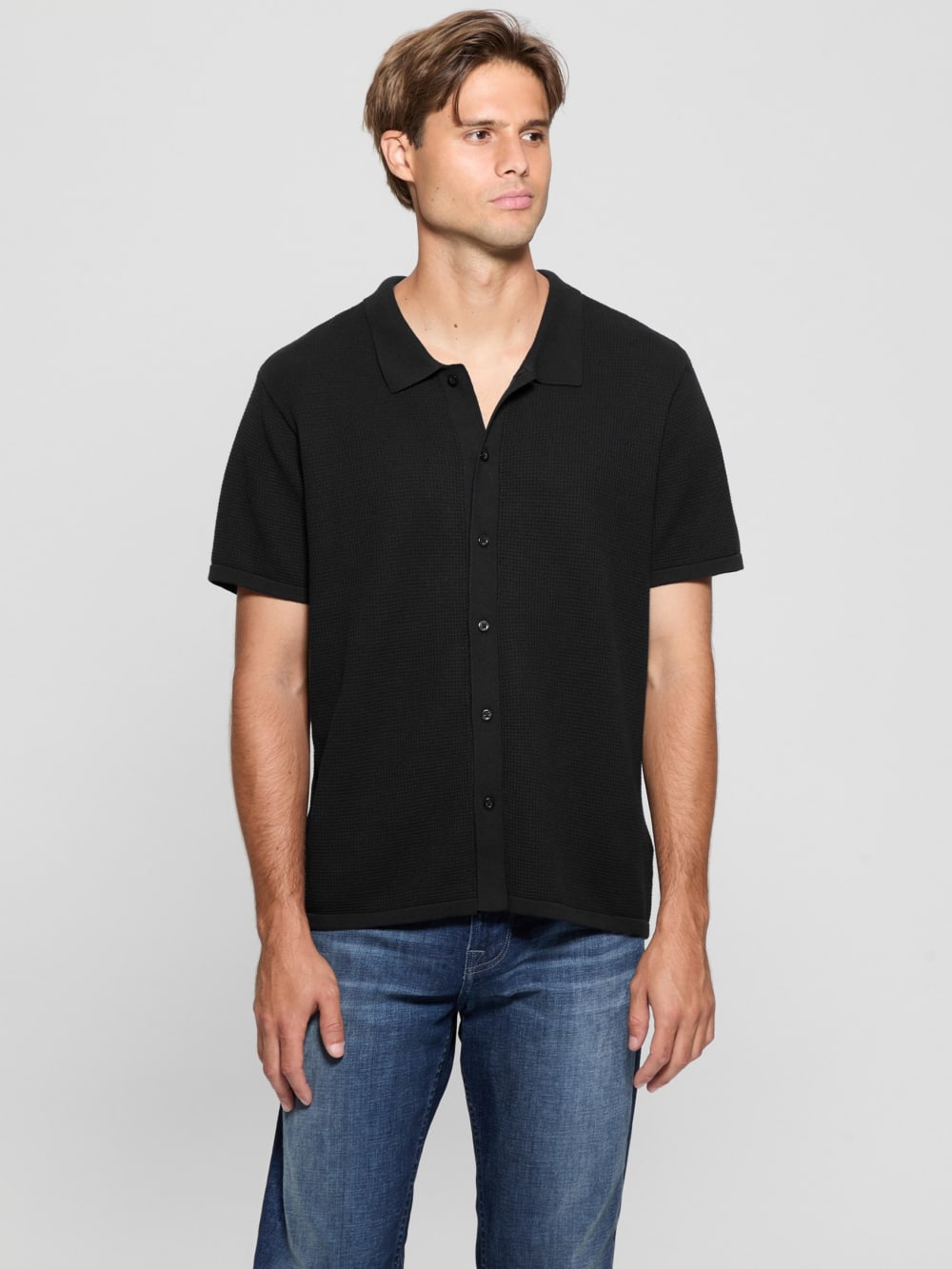 Highland Textured Shirt - Guess