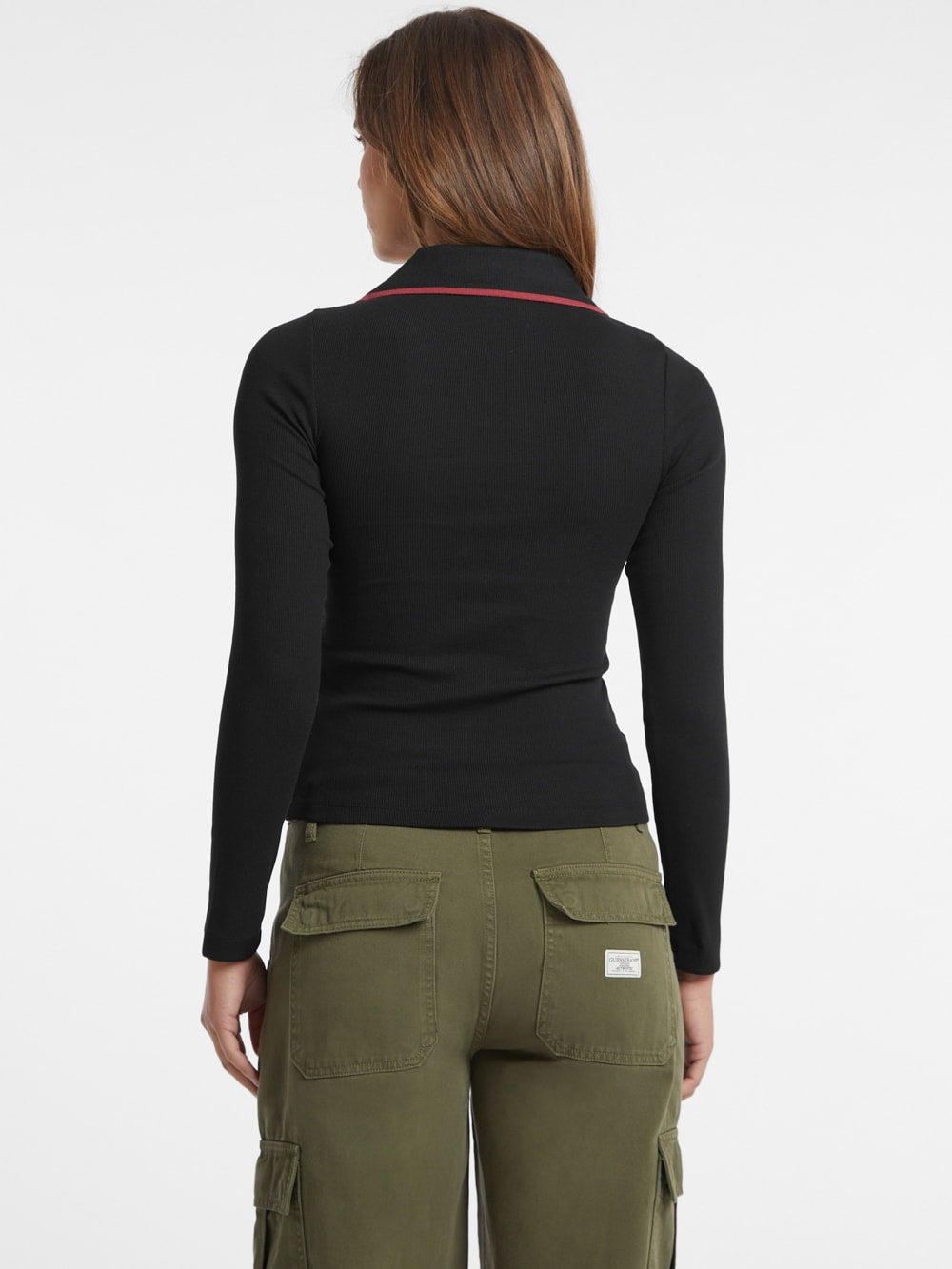 Slim Embroidered Logo Polo - Guess