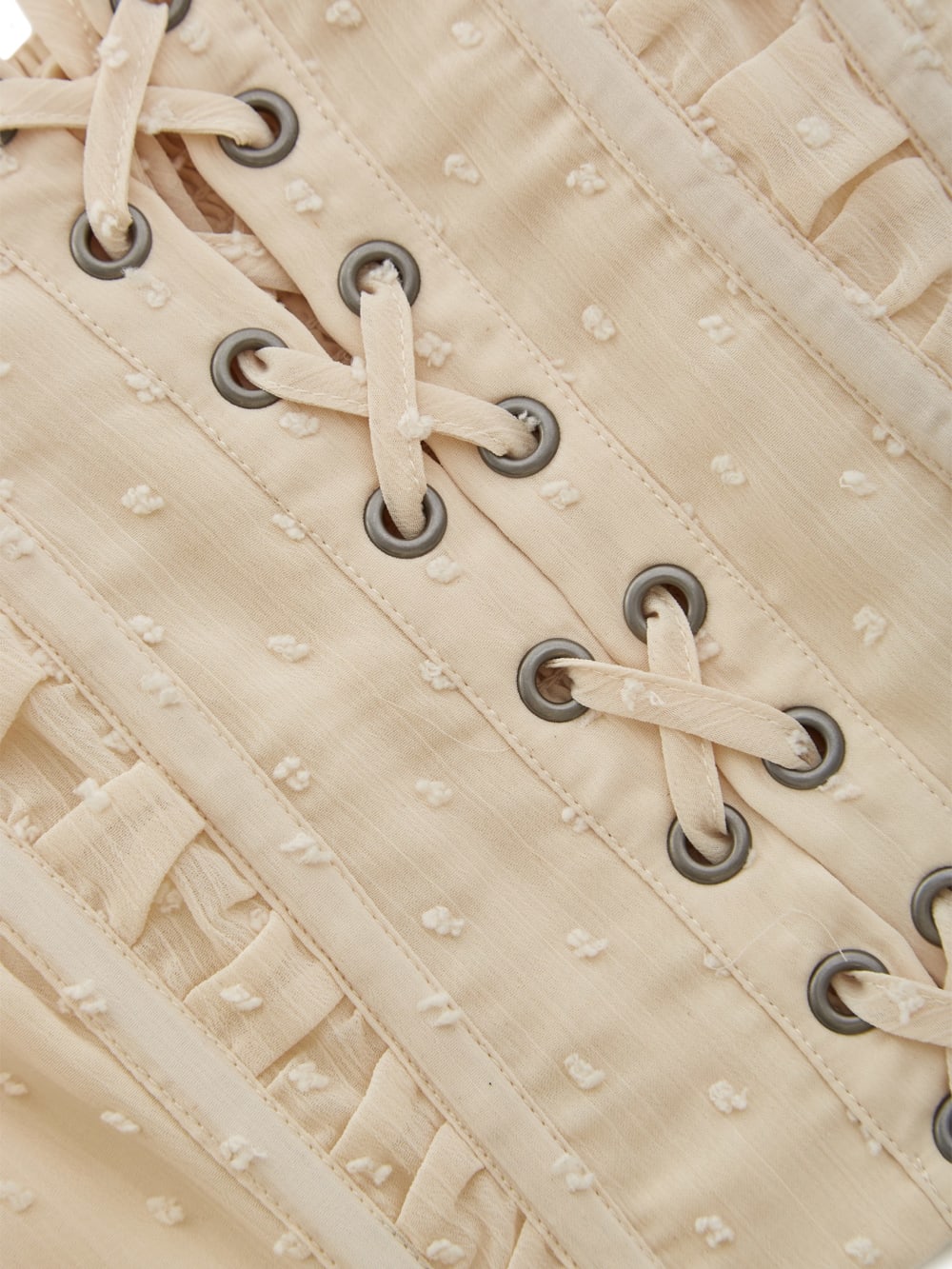 lace-up corset - Guess