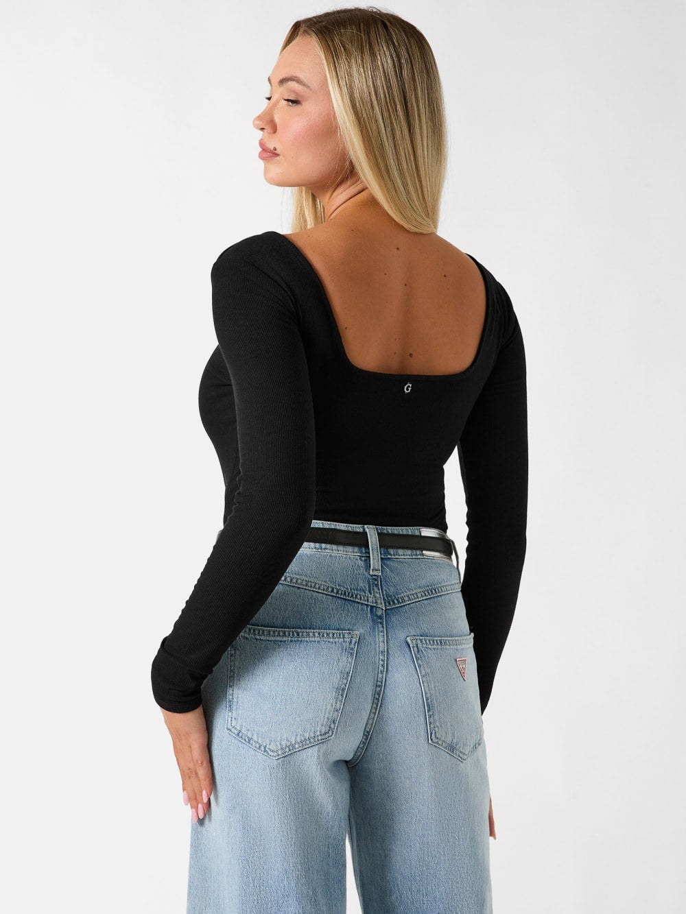 Slim fit striped top - Guess